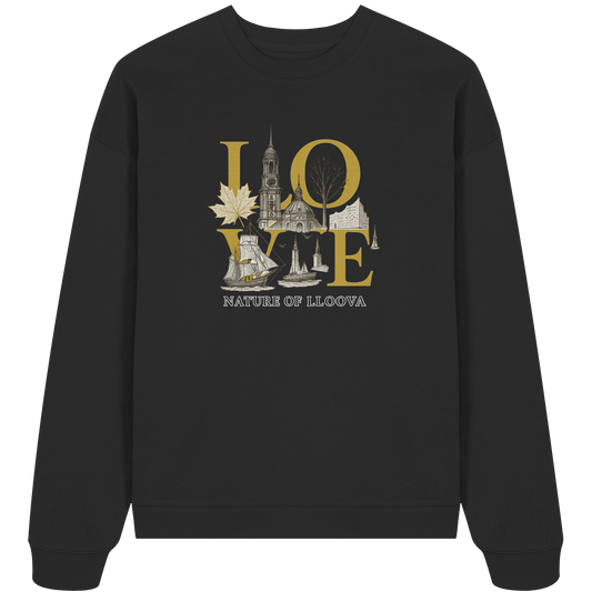 Hafen „Michel“ Sweatshirt – Elbphilharmonie & Segelschiffe