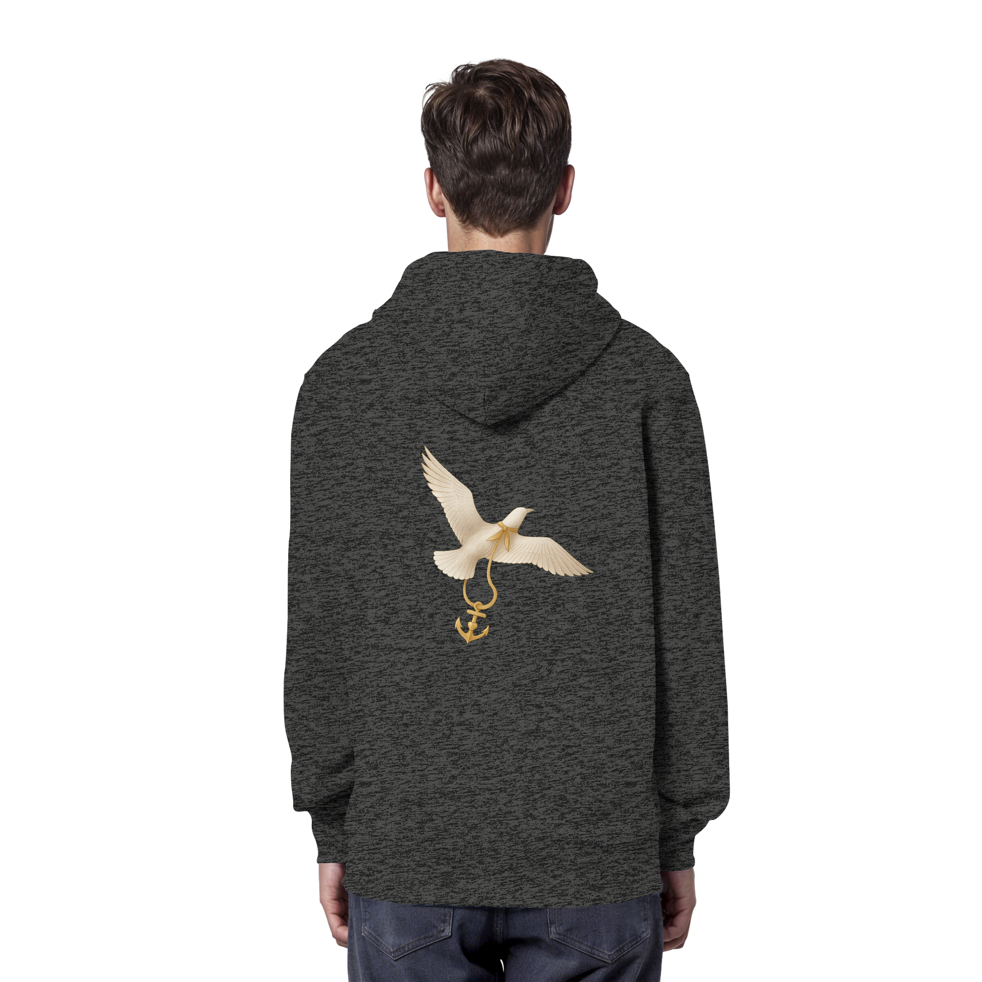 Rückenwind Damen Hoodie für selbstbewusste Frauen