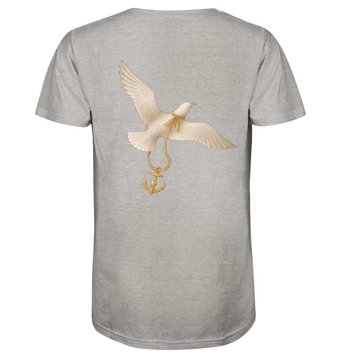 Rückenwind - Mens Organic V-Neck Shirt