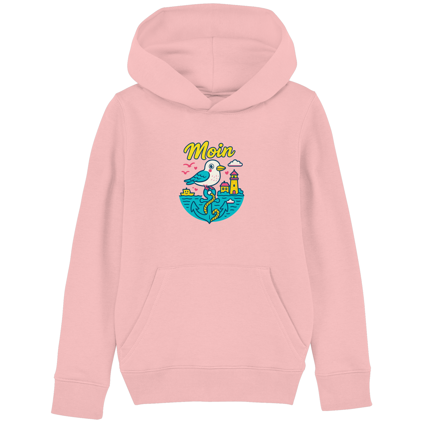 LLOOVA Kids "Moin & AHOI" - Kids Basic Hoodie