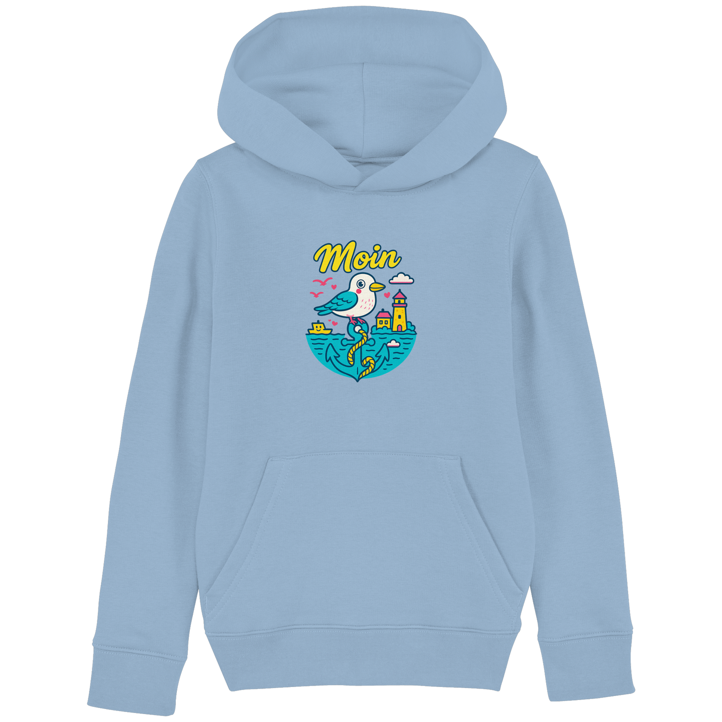 LLOOVA Kids "Moin & AHOI" - Kids Basic Hoodie