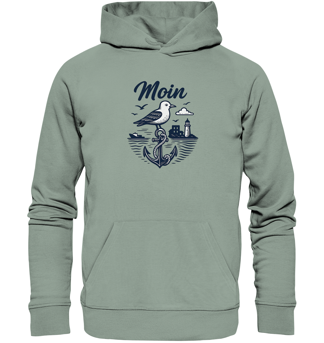 Heimathafen Küstendeich – Organic Hoodie