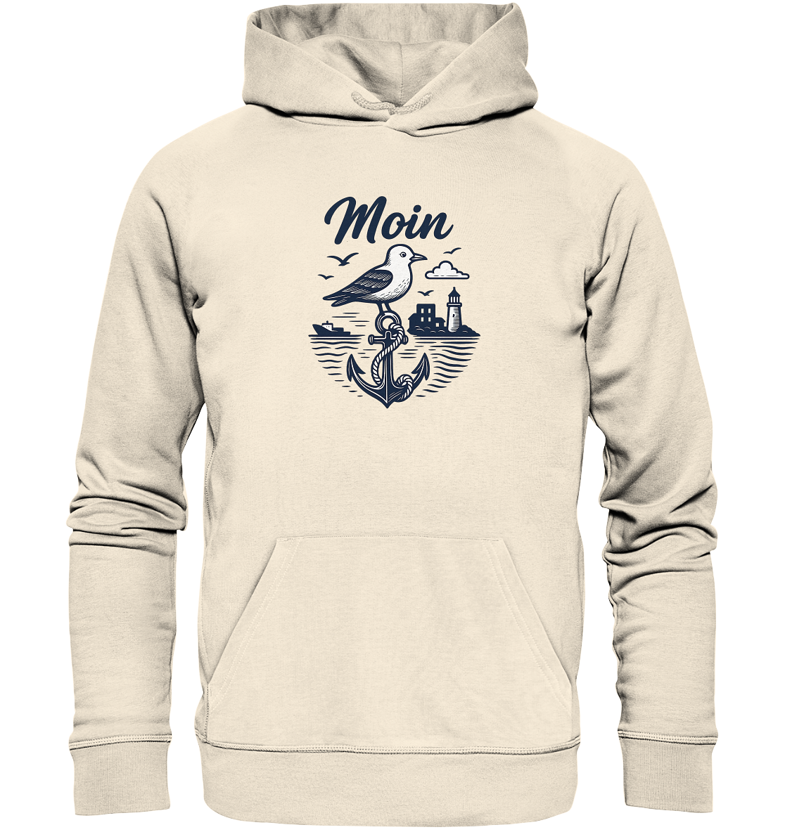 Heimathafen Küstendeich – Organic Hoodie
