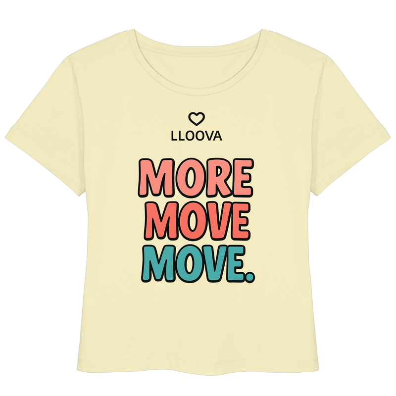 Bio Shirt mit emotionaler Botschaft

