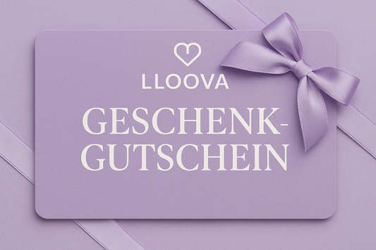 LLOOVA Geschenkgutschein – Für Liebe, Bewegung & Stil
