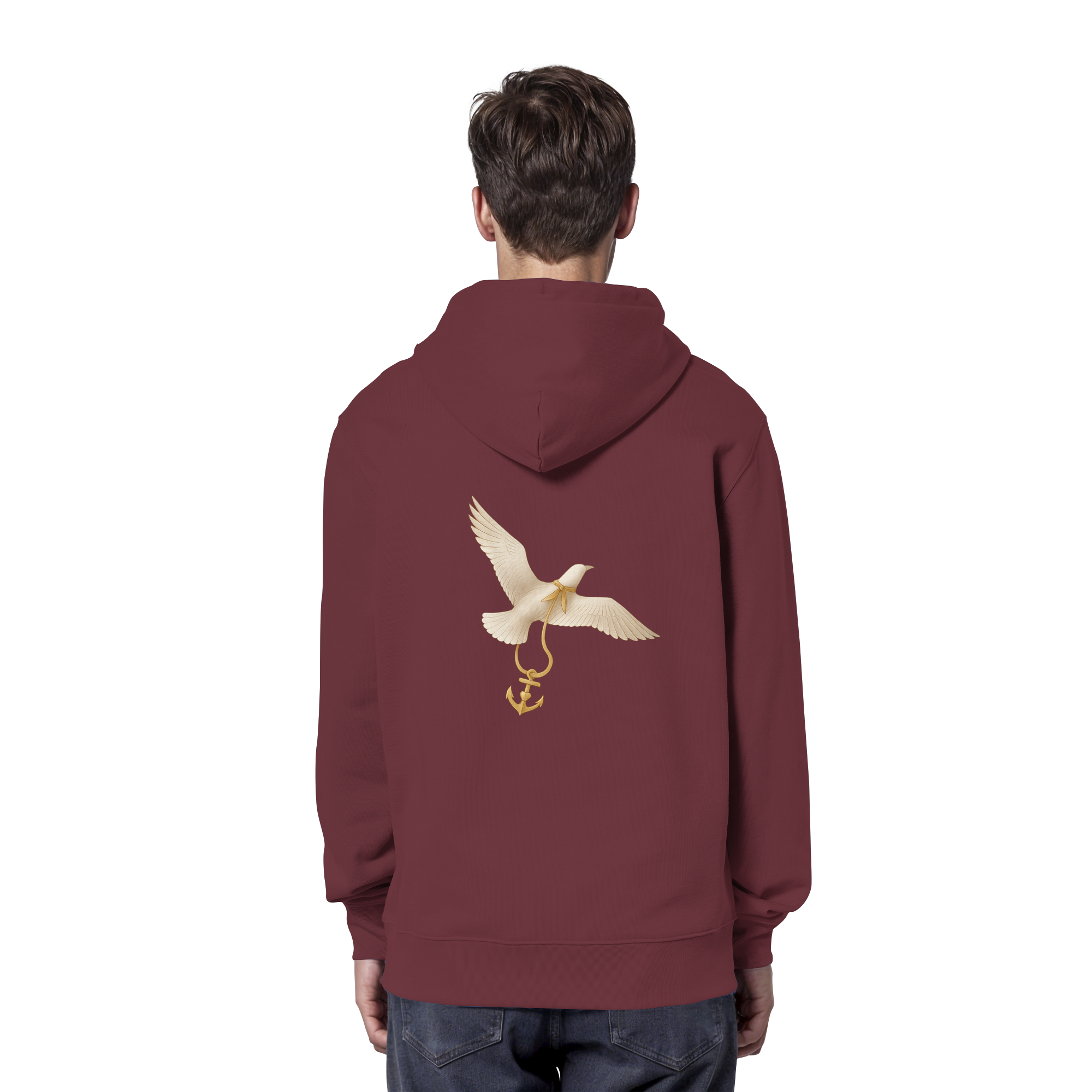 Damen Hoodie Rückenwind mit nordischem Flair


