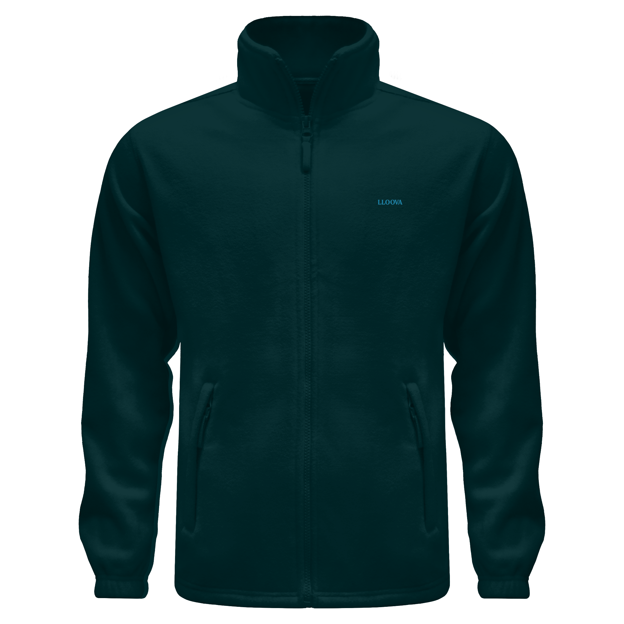 Elegante Business Casual Fleecejacke mit schlichtem Design