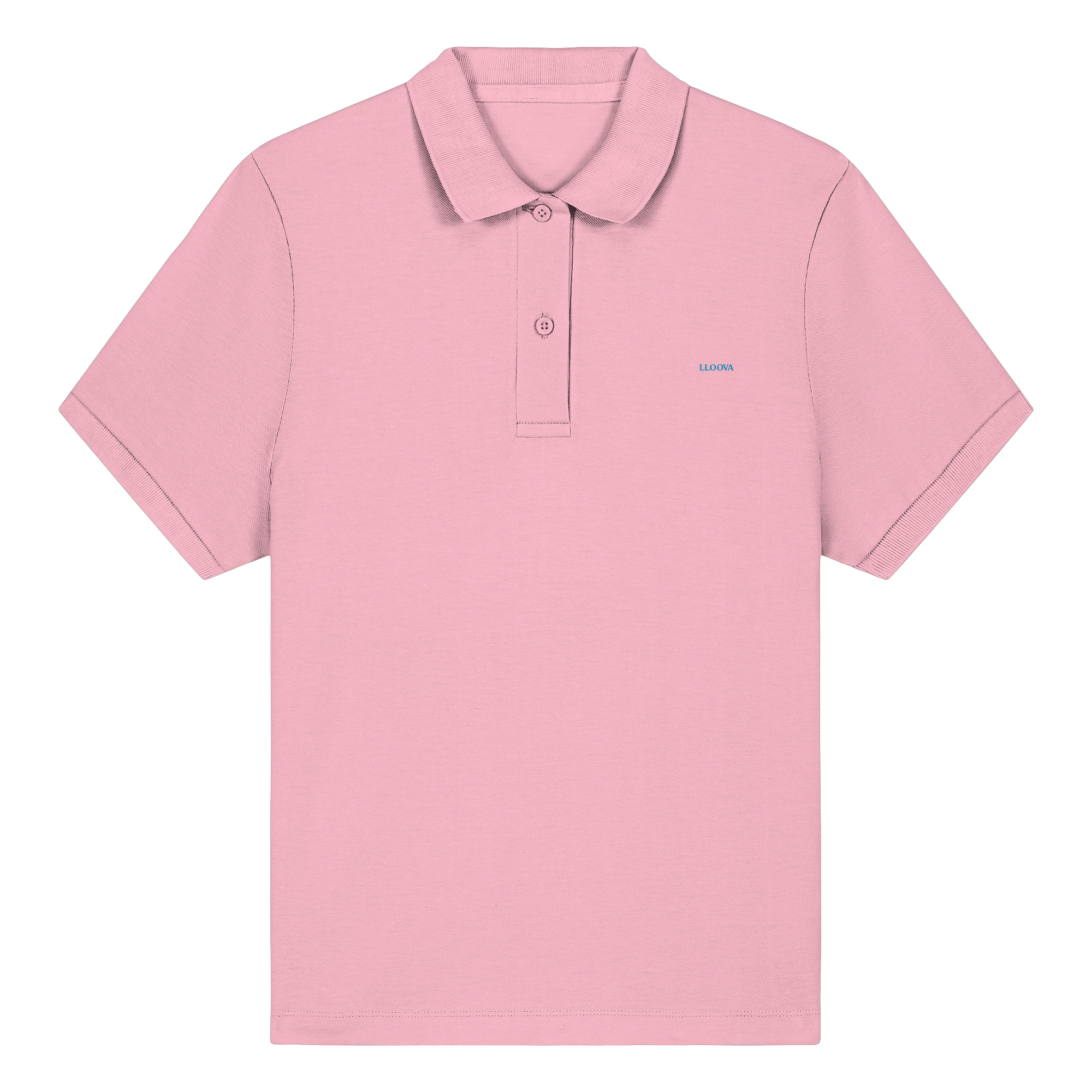 Elegantes Business Casual Damen Poloshirt in Weiß