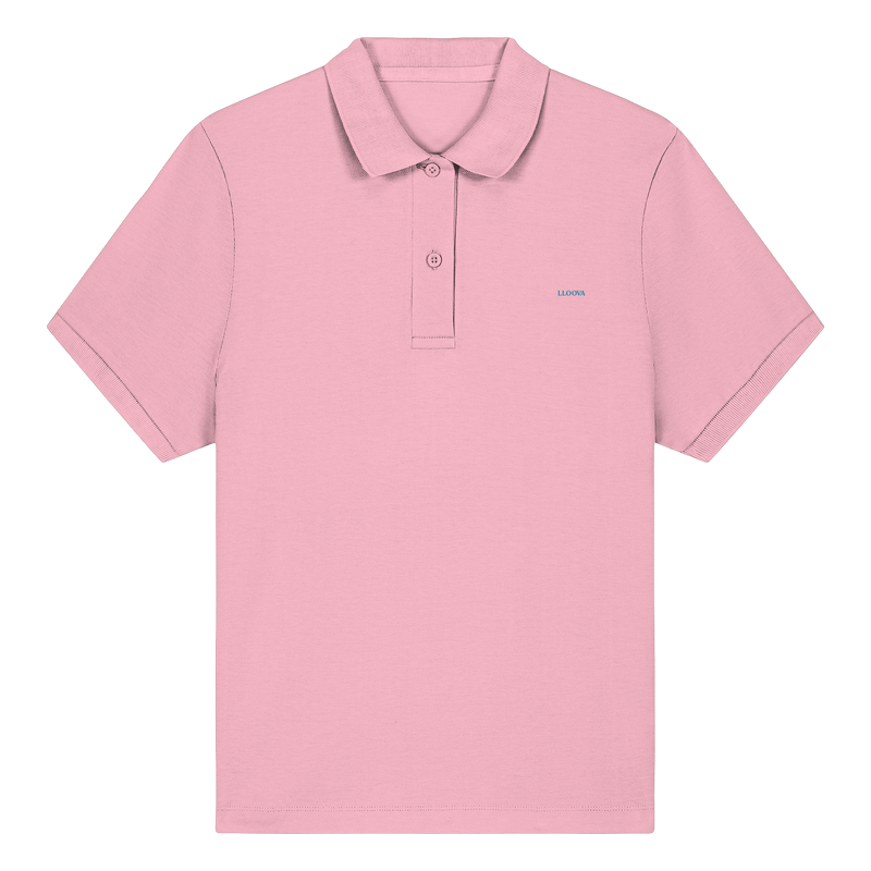 Elegantes Business Casual Damen Poloshirt in Weiß