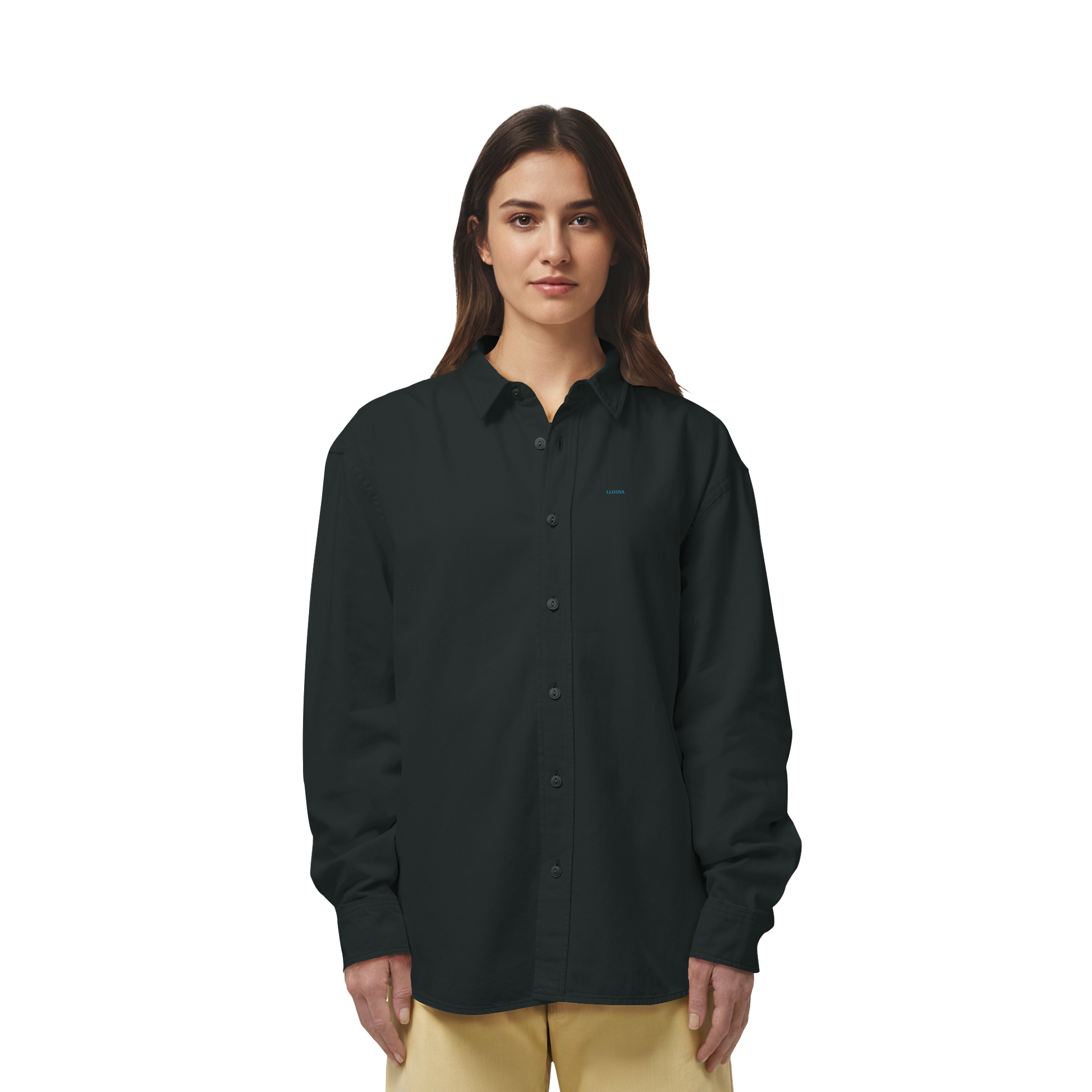 Elegantes Organic Button-Up Shirt für Business Casual Looks