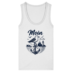 Enganliegendes Damen Tanktop Möwenblick aus Bio-Baumwolle

