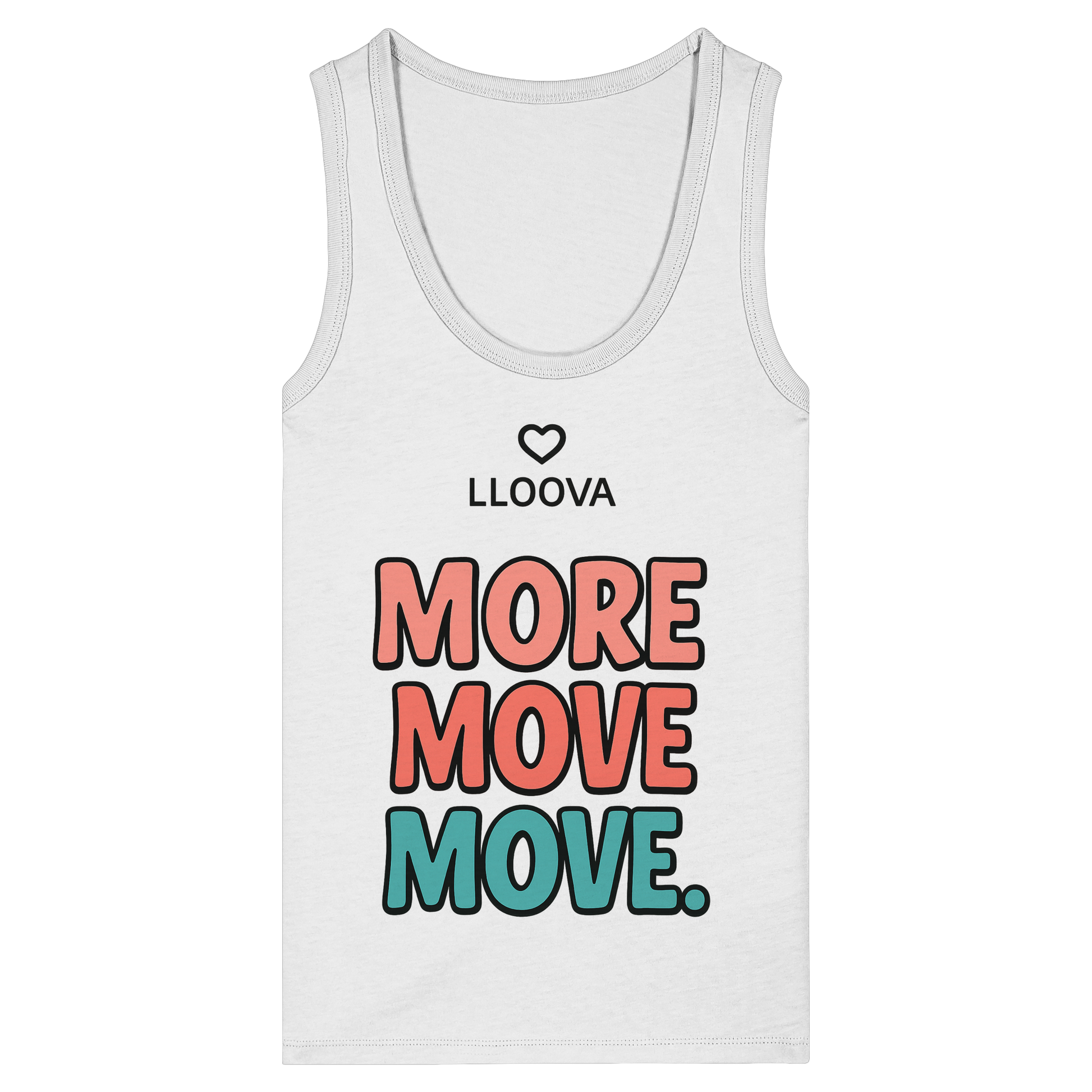 Enganliegendes Damen Tanktop aus Bio-Baumwolle

