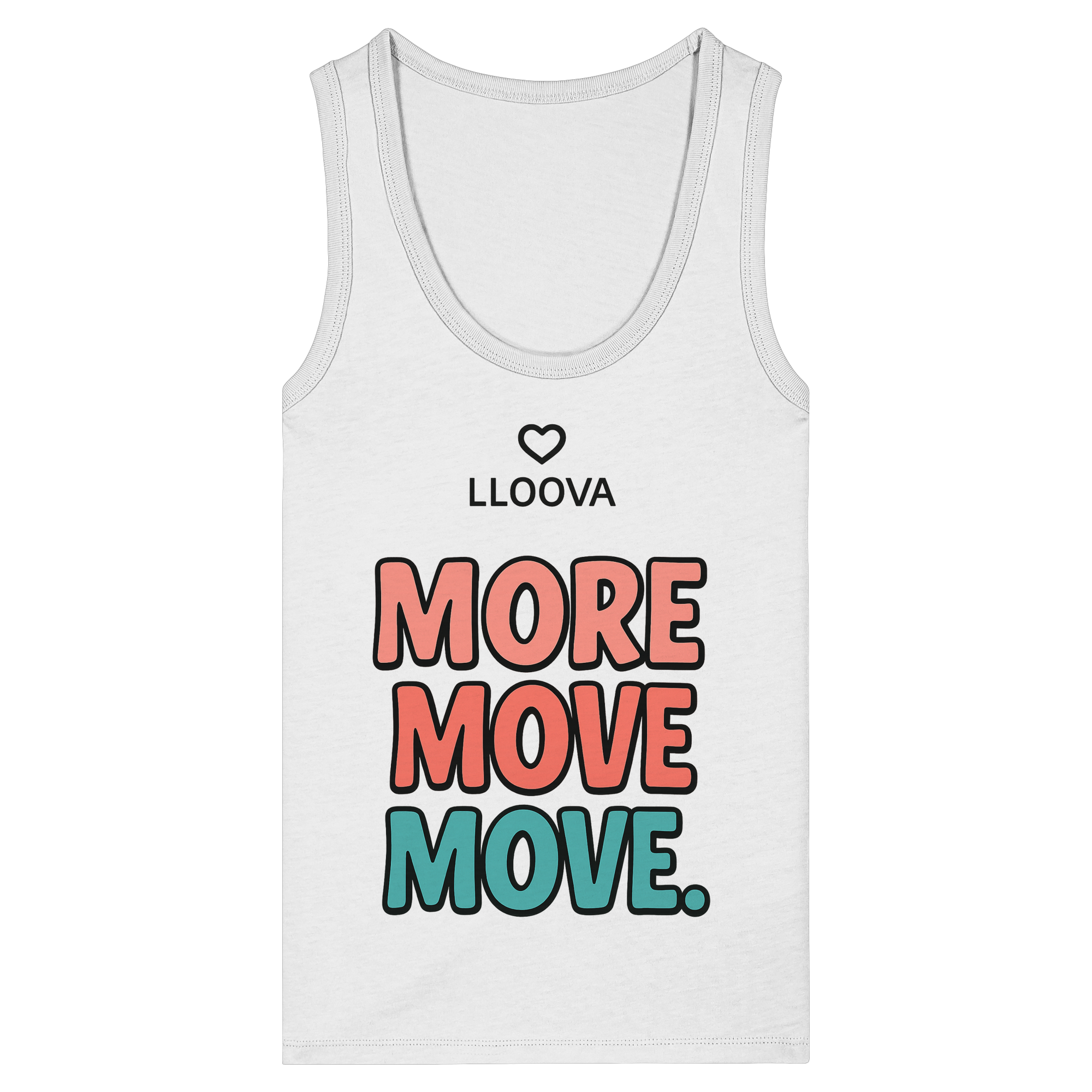 Enganliegendes Damen Tanktop aus Bio-Baumwolle

