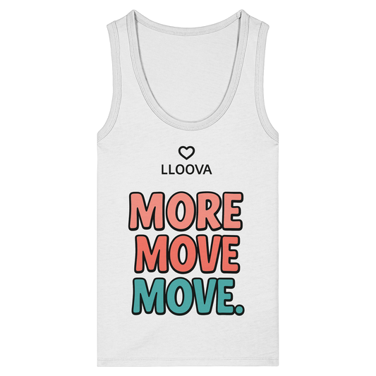 Enganliegendes Damen Tanktop aus Bio-Baumwolle

