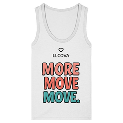 Enganliegendes Damen Tanktop aus Bio-Baumwolle


