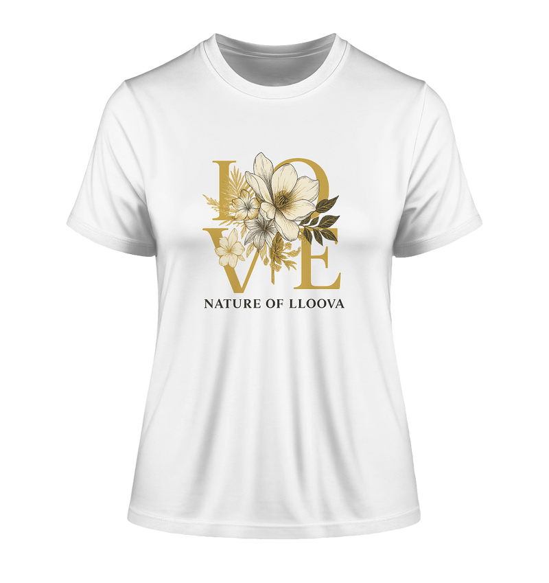 Figurbetontes Bio-Shirt für Damen – Elbwiese Kollektion

