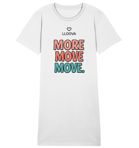 LLOOVA Damen Shirtkleid aus Bio-Baumwolle

