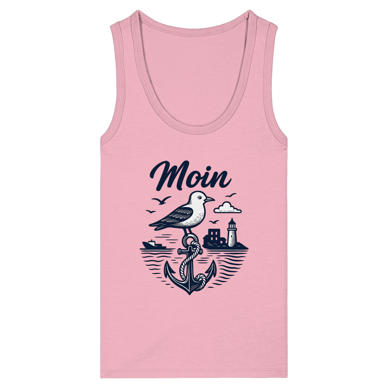 LLOOVA Heimathafen Fitted Top mit maritimem Design


