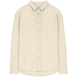 LLOOVA Pure Organic Relaxed Button-Up Shirt in minimalistischer Ausführung