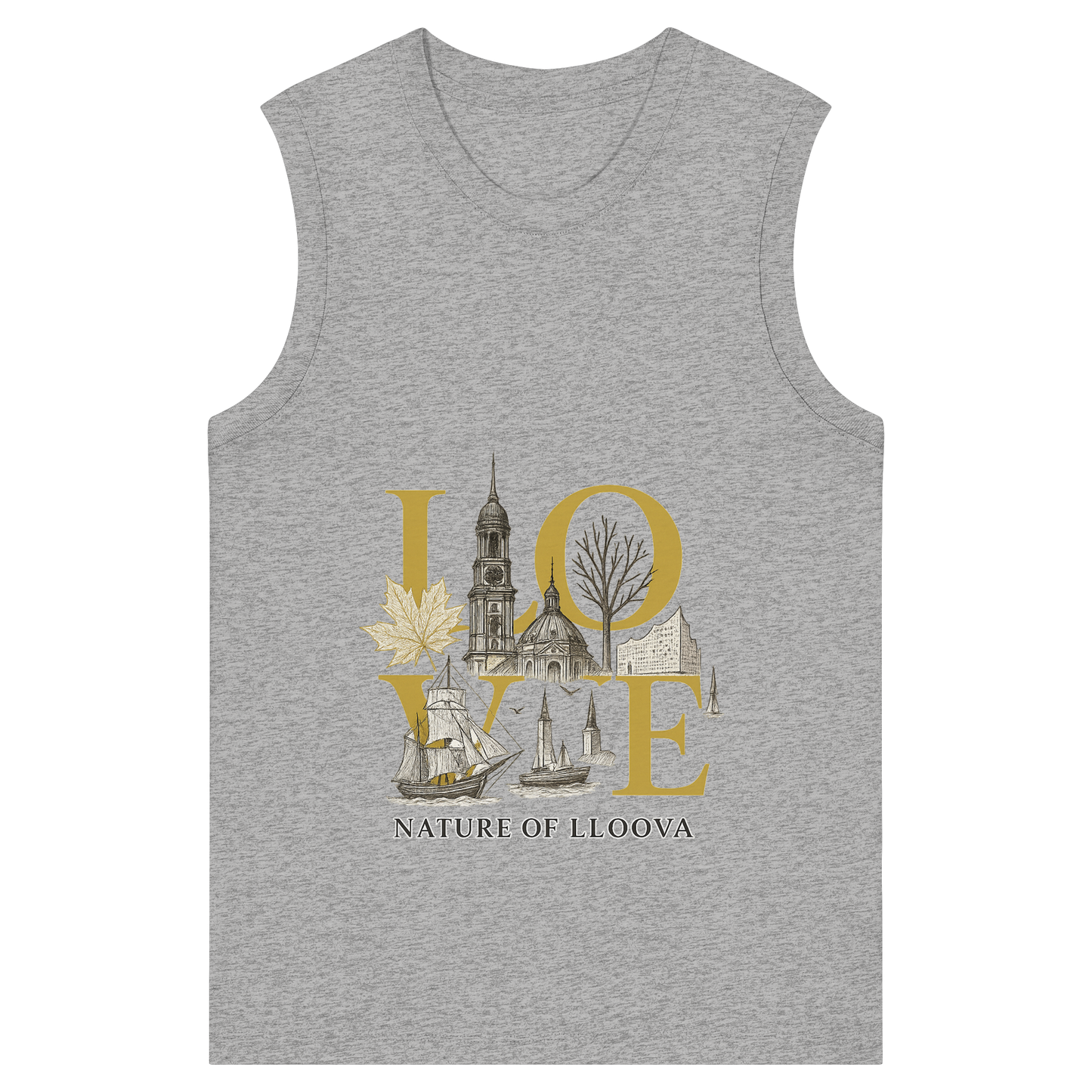 LLOOVA Tanktop mit Bedeutung und Stil

Tanktop für Frauen mit Haltung

Statement-Top für urbane Sommerliebe

