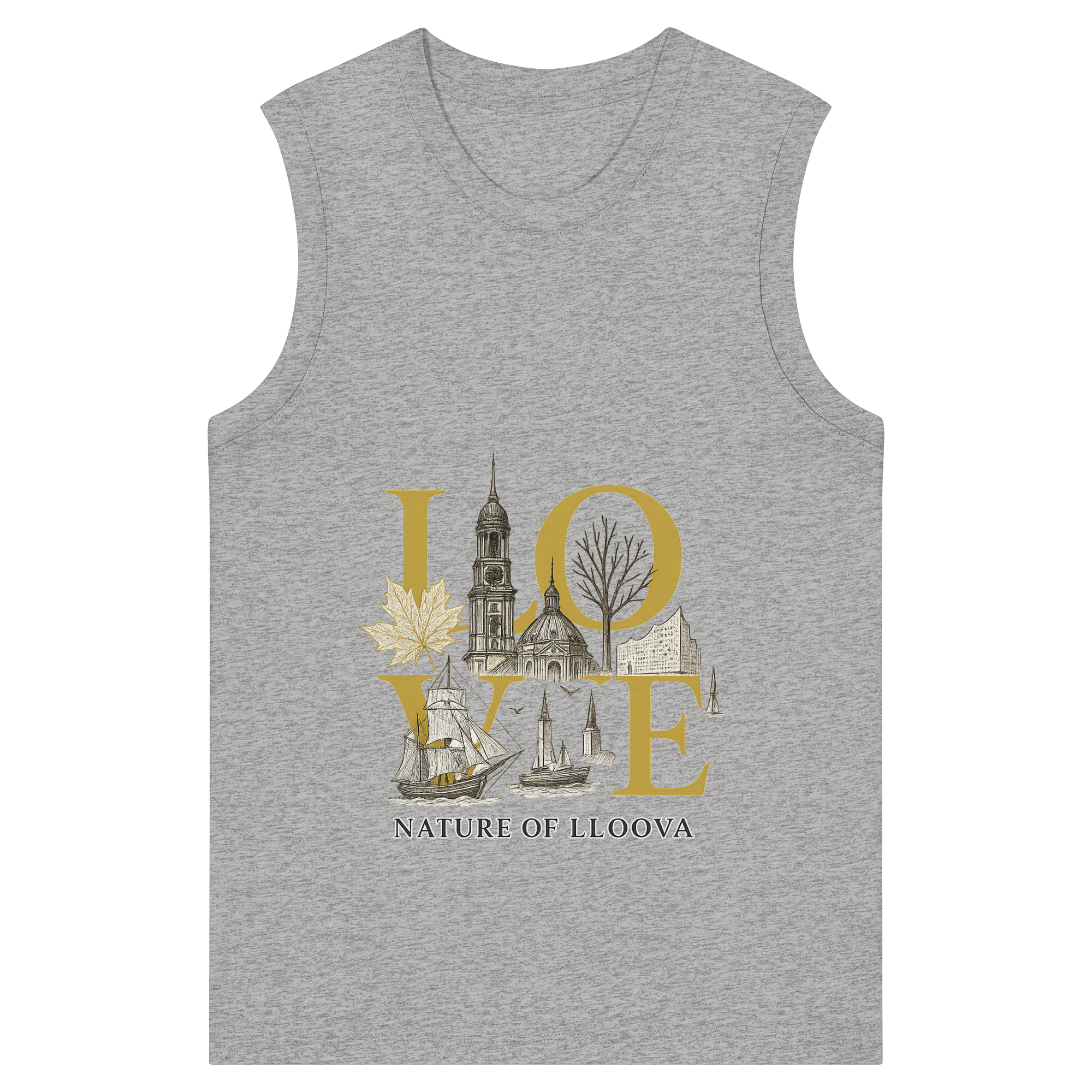 LLOOVA Tanktop mit Bedeutung und Stil

Tanktop für Frauen mit Haltung

Statement-Top für urbane Sommerliebe


