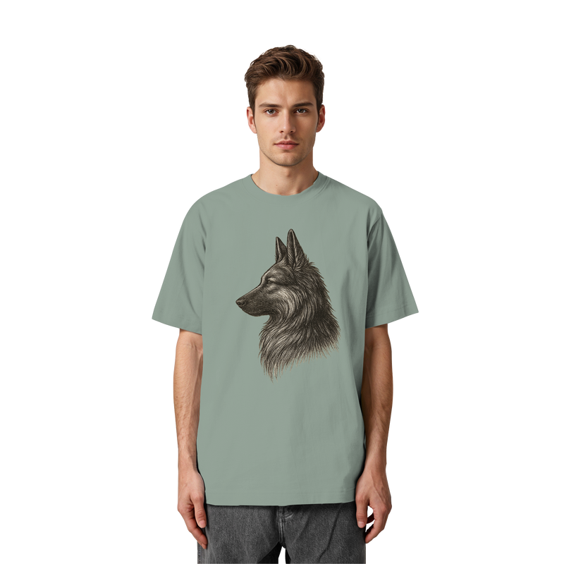 Nachhaltiges Oversized T-Shirt für Hundeliebhaber