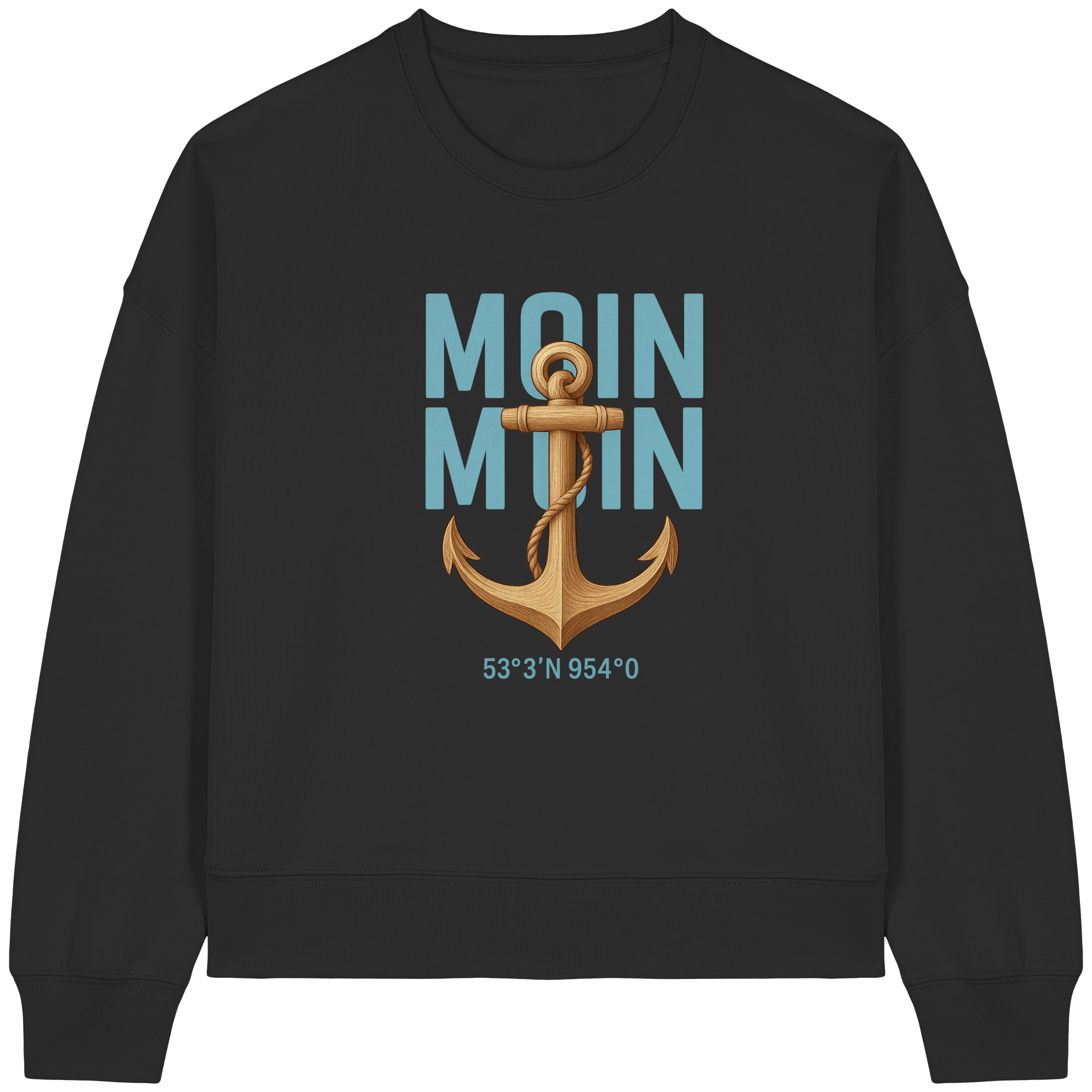 Rückenwind Boxcut Sweatshirt für Nordlichter & Freigeister

