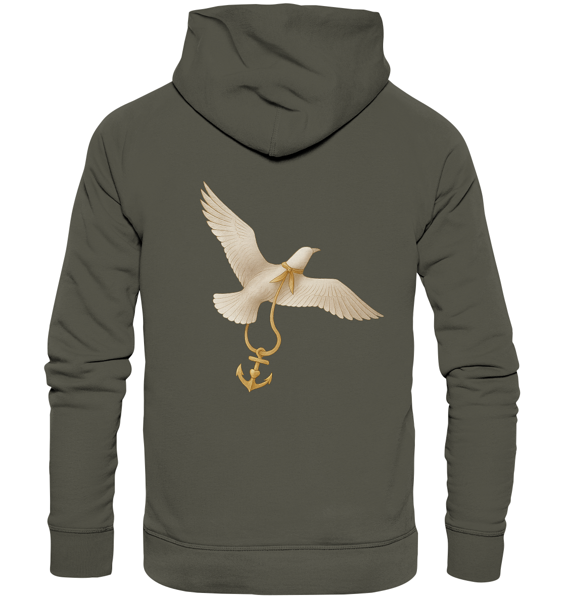 Rückenwind Damen Hoodie in navyblau

