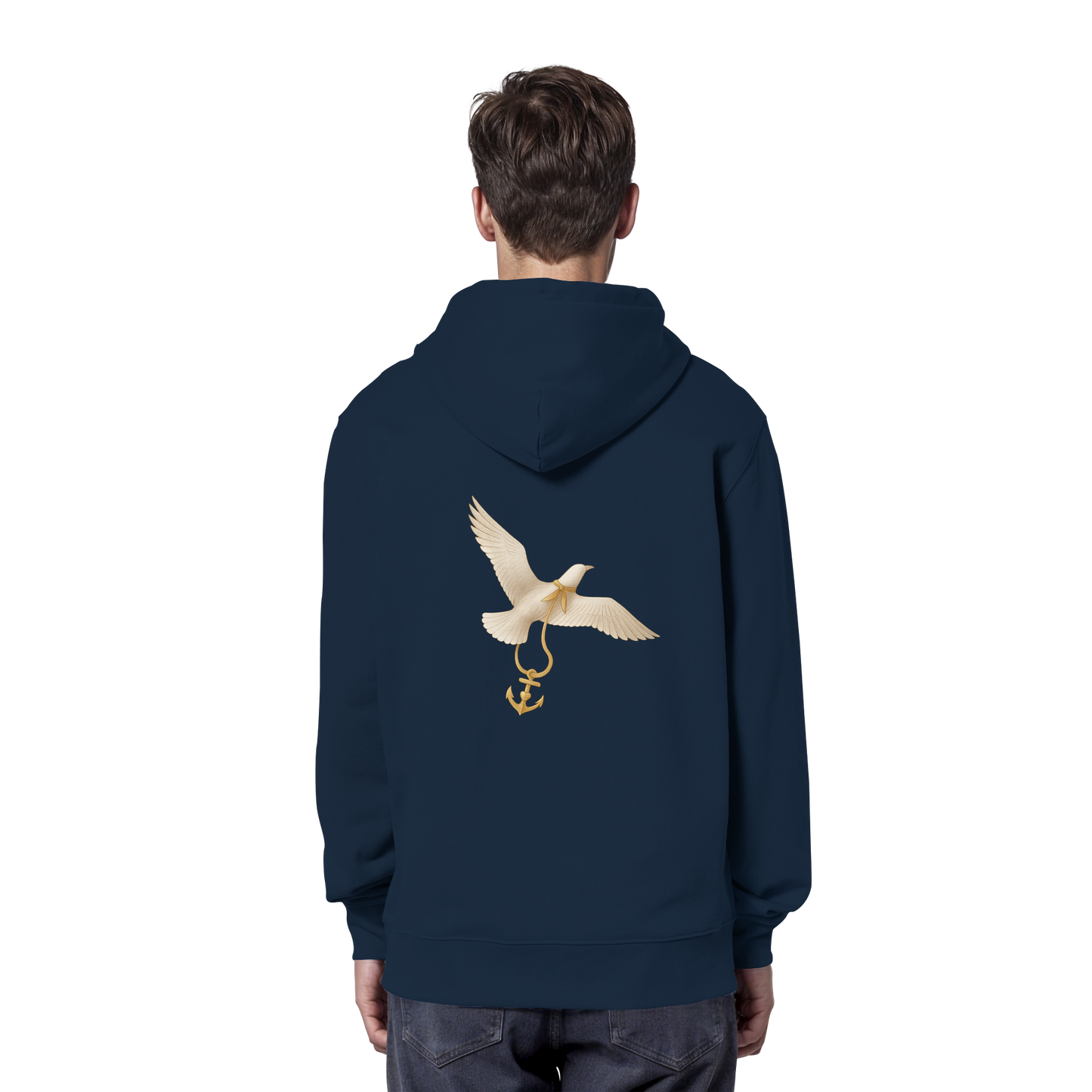 Rückenwind Damen Hoodie mit Statement-Design

