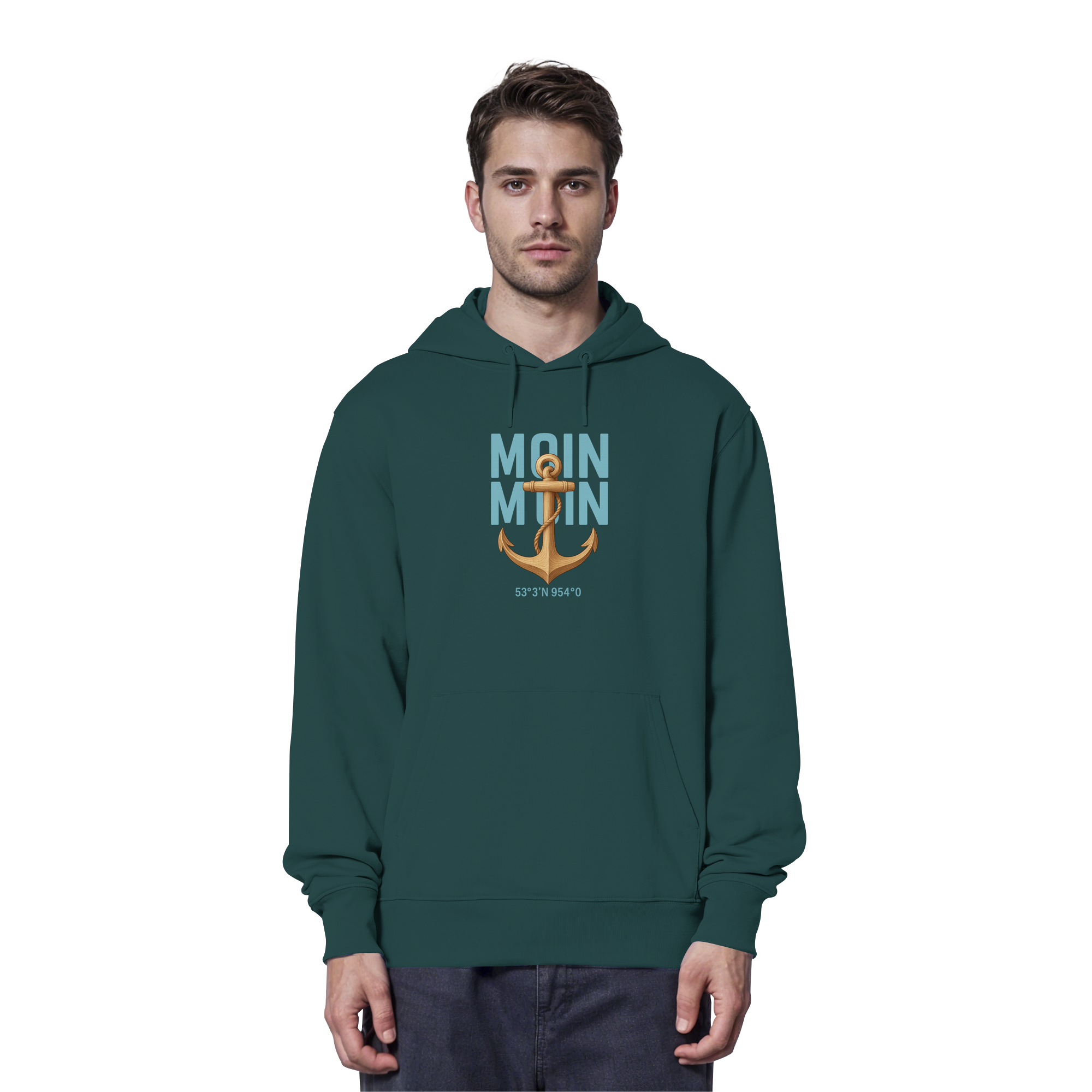 Rückenwind Damen Kapuzenpullover von LLOOVA

