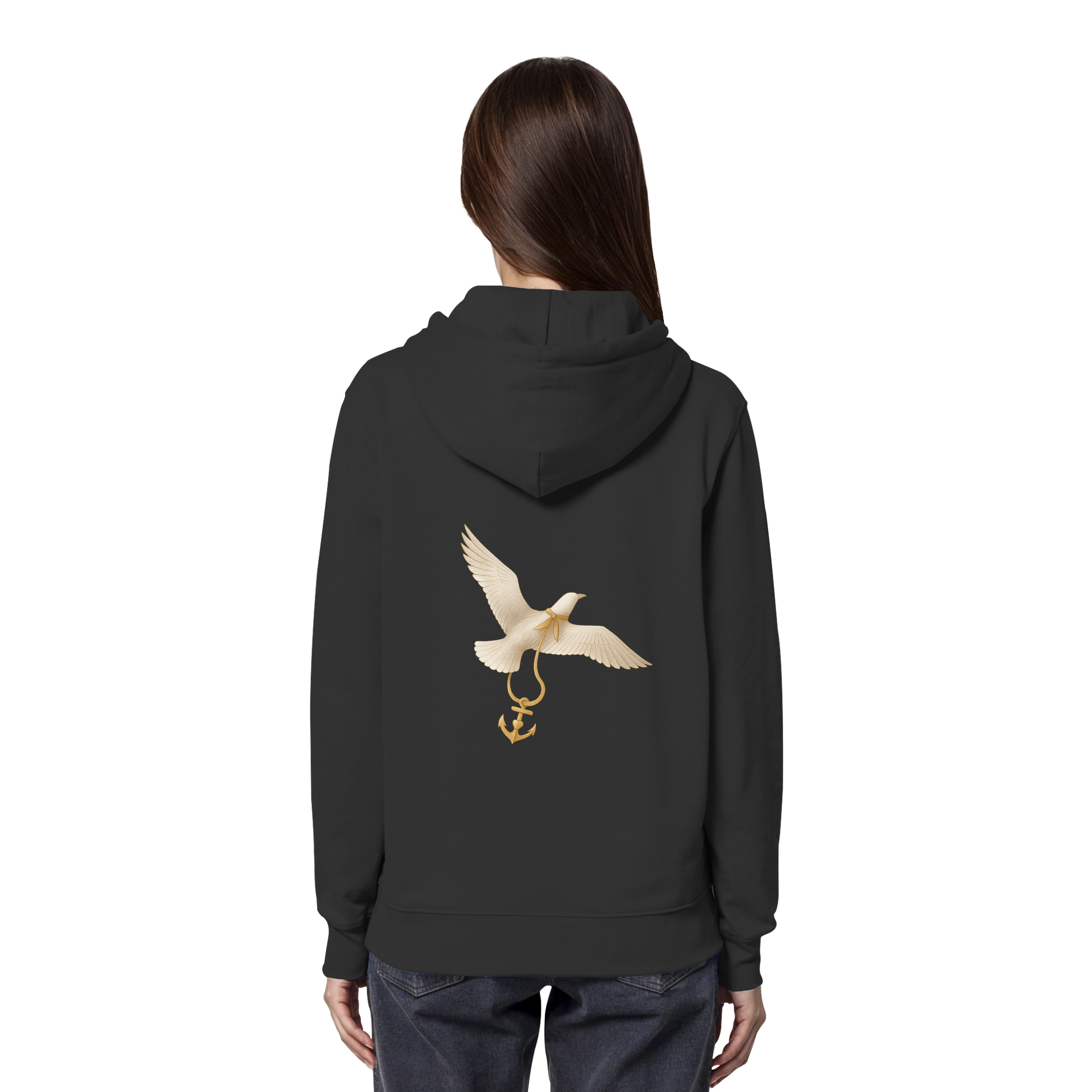 Rückenwind Hoodie für bewusste Frauen

