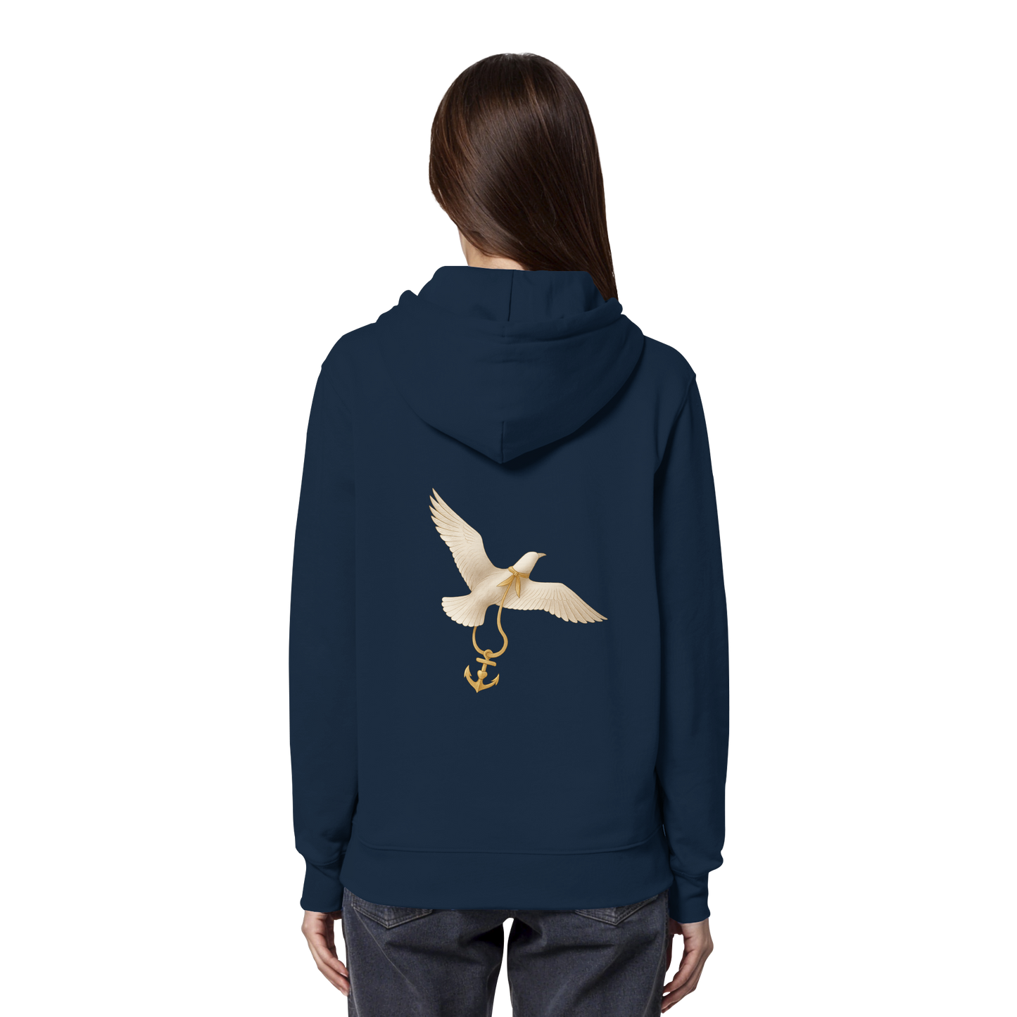 Rückenwind Hoodie für nachhaltige Modefans

