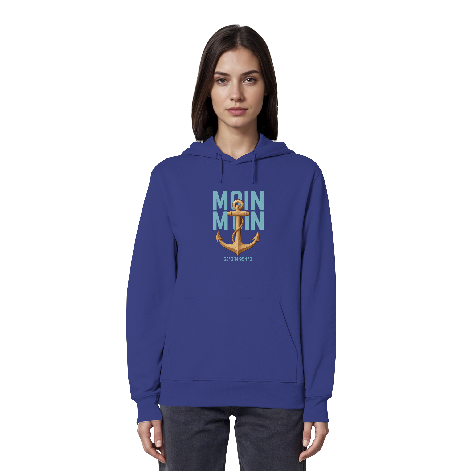Rückenwind Hoodie mit angerauter Innenseite

