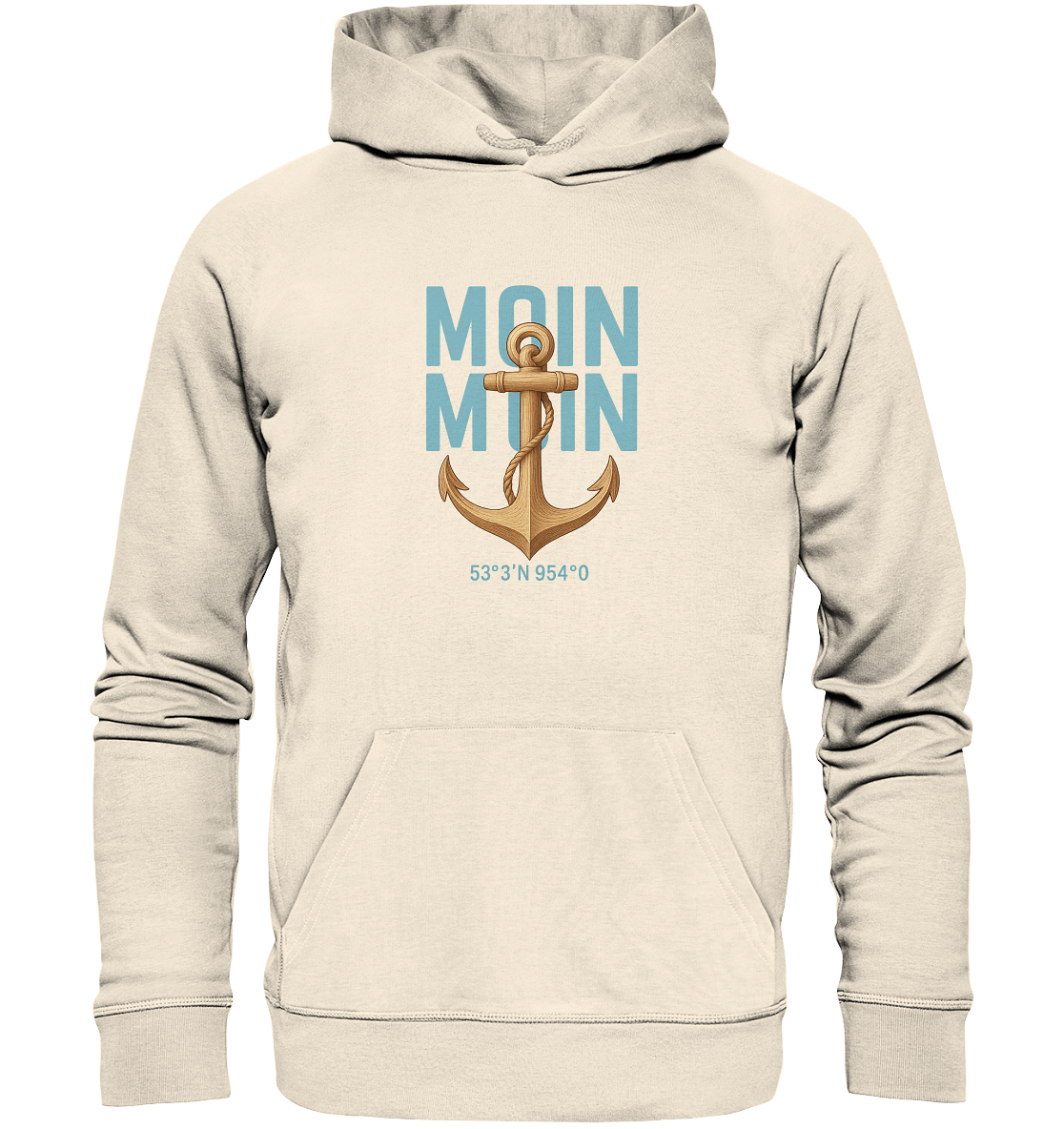 Rückenwind Hoodie mit doppelter Kapuze

