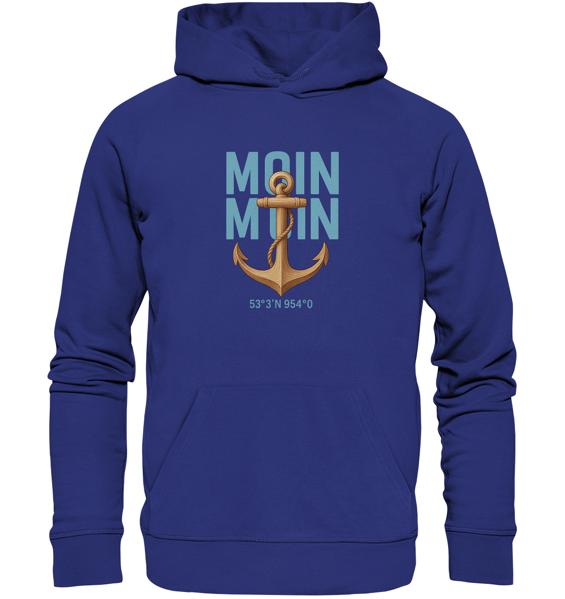 Rückenwind Hoodie mit minimalistischen Details

