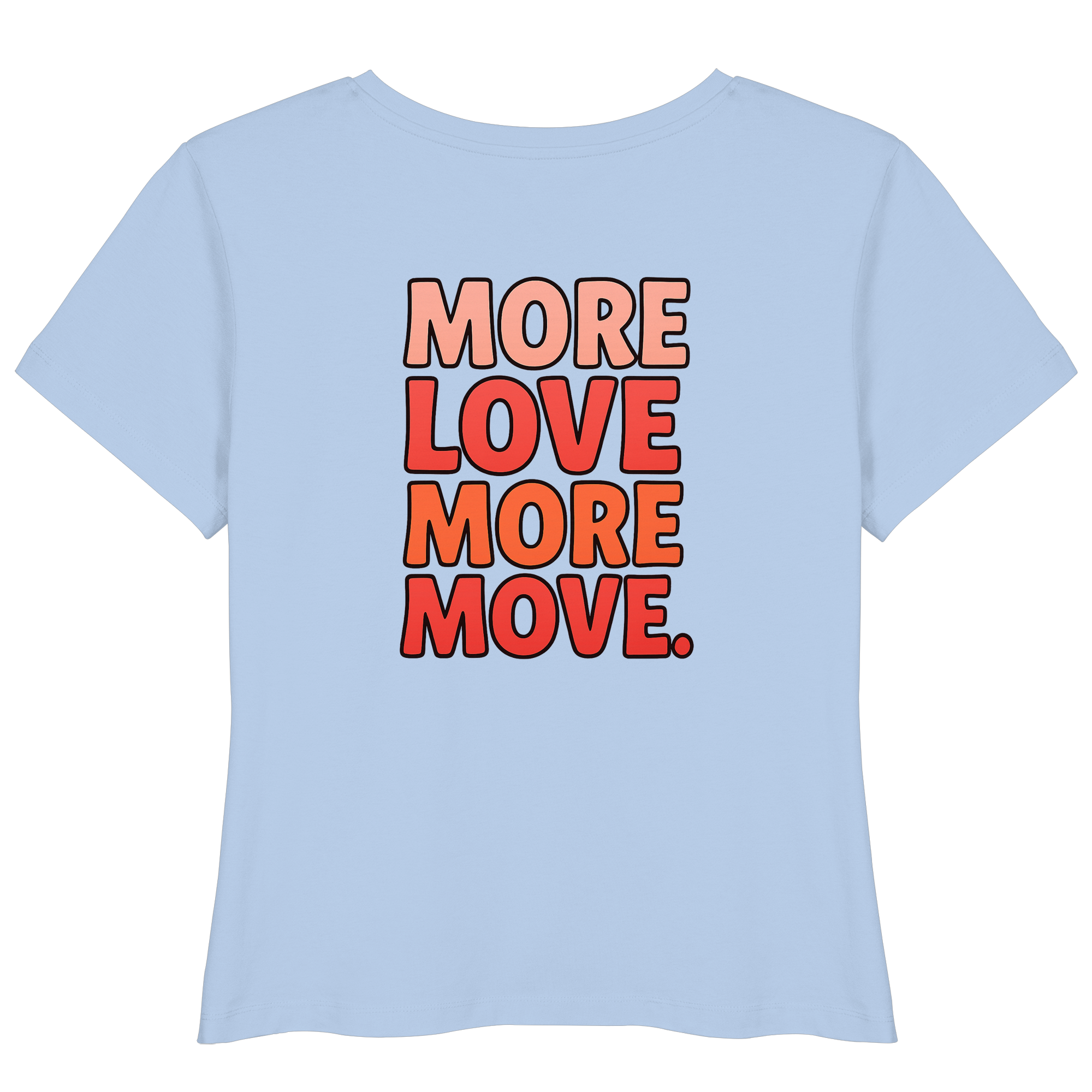 Statement Wear for Conscious Women

Double-Sided Print with Meaning

Organic T-shirt with an Emotional Message