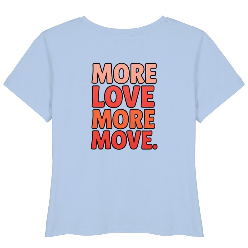 Statement Wear for Conscious Women

Double-Sided Print with Meaning

Organic T-shirt with an Emotional Message