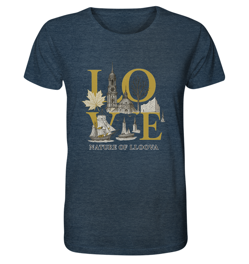 Urban inspiriertes Hamburg-Liebeserklärung Shirt

