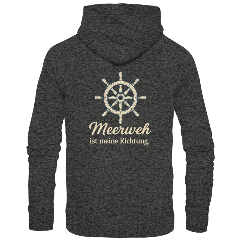 Moin Ahoi – Küstengruß Edition - Organic Fashion Hoodie