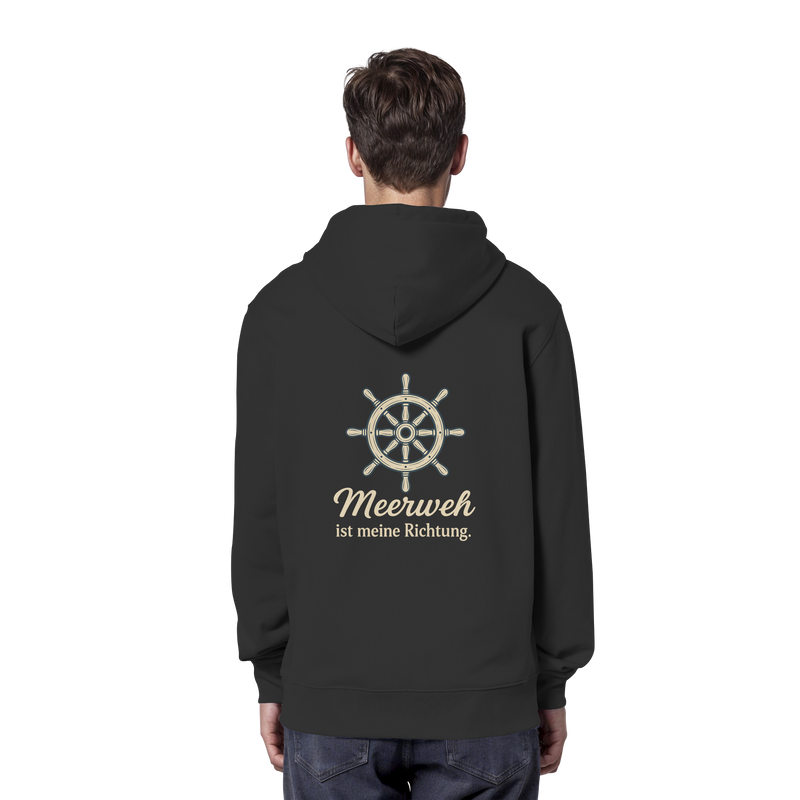 Moin Ahoi – Küstengruß Edition - Organic Hoodie