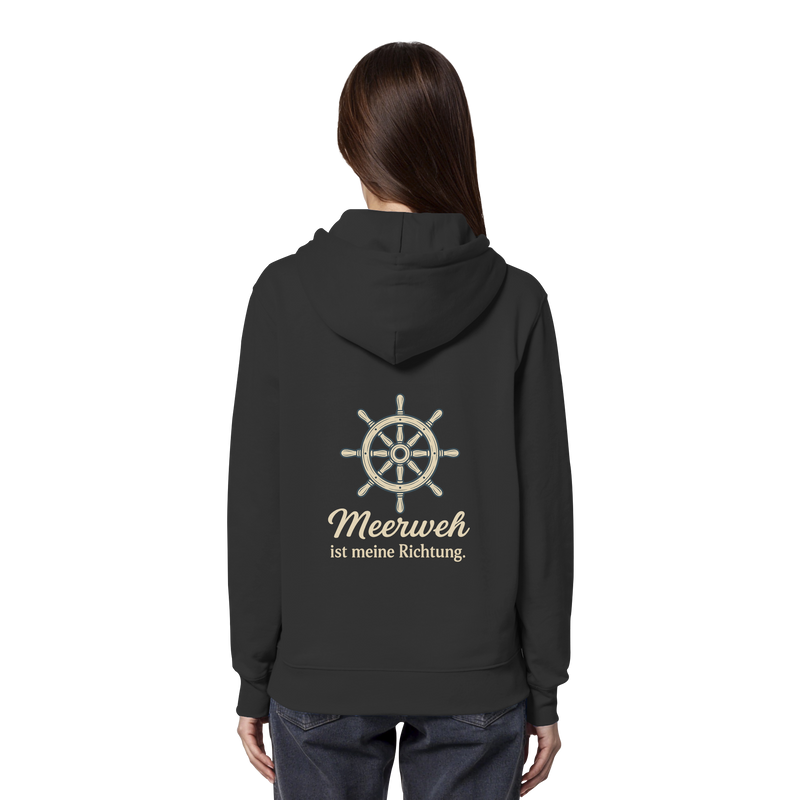 Moin Ahoi – Küstengruß Edition - Organic Hoodie