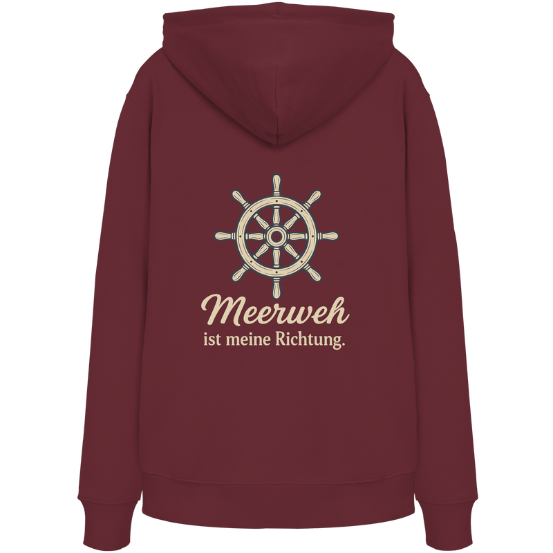 Moin Ahoi – Küstengruß Edition - Organic Hoodie