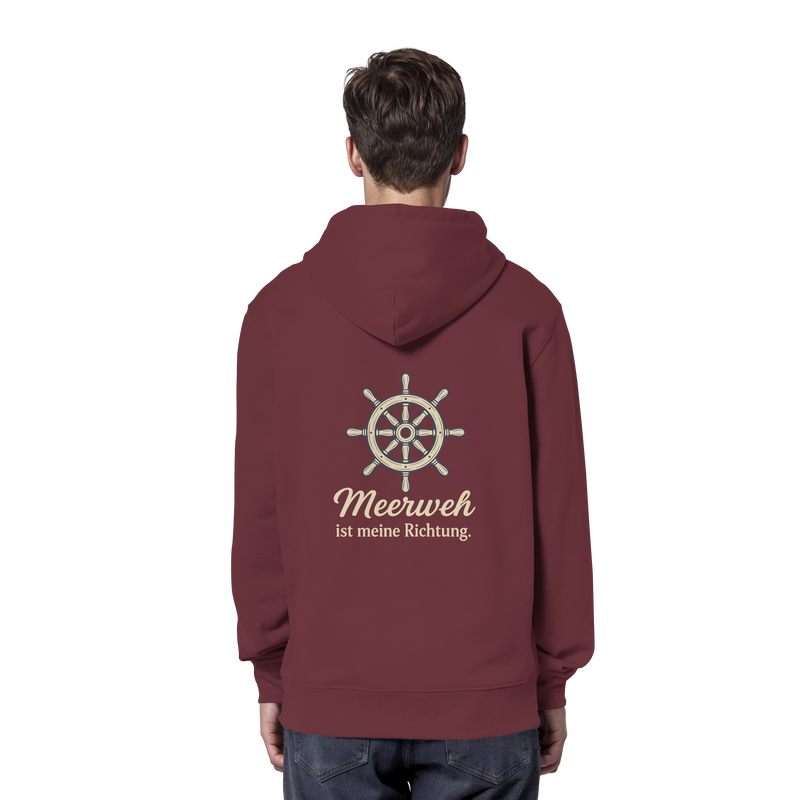 Moin Ahoi – Küstengruß Edition - Organic Hoodie