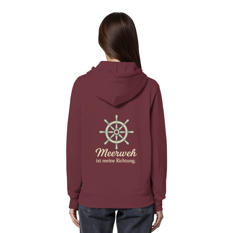 Moin Ahoi – Küstengruß Edition - Organic Hoodie