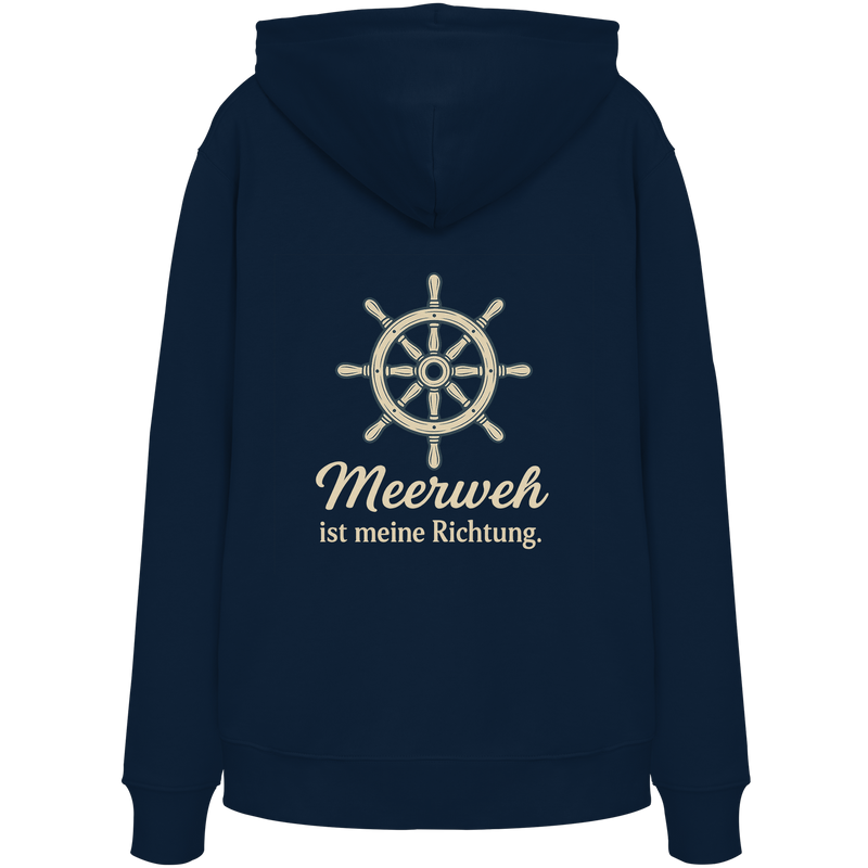 Moin Ahoi – Küstengruß Edition - Organic Hoodie