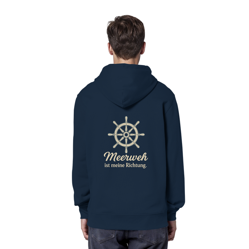 Moin Ahoi – Küstengruß Edition - Organic Hoodie