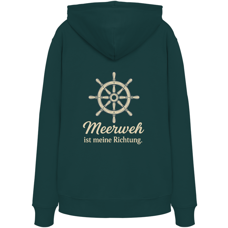 Moin Ahoi – Küstengruß Edition - Organic Hoodie