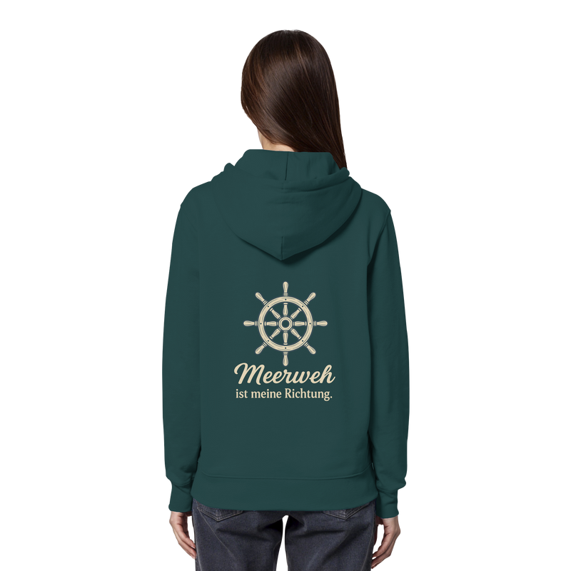 Moin Ahoi – Küstengruß Edition - Organic Hoodie