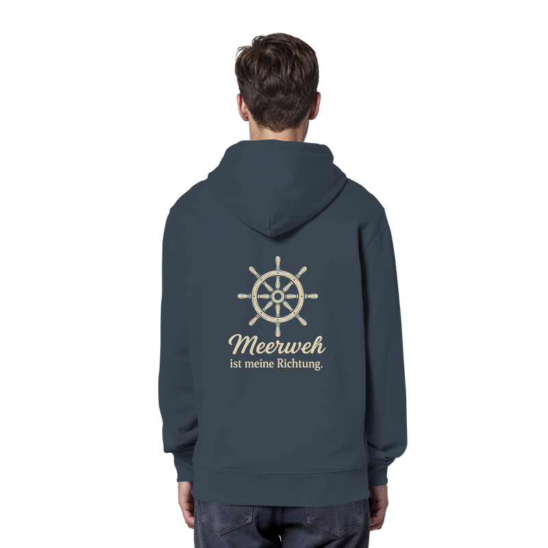 Moin Ahoi – Küstengruß Edition - Organic Hoodie