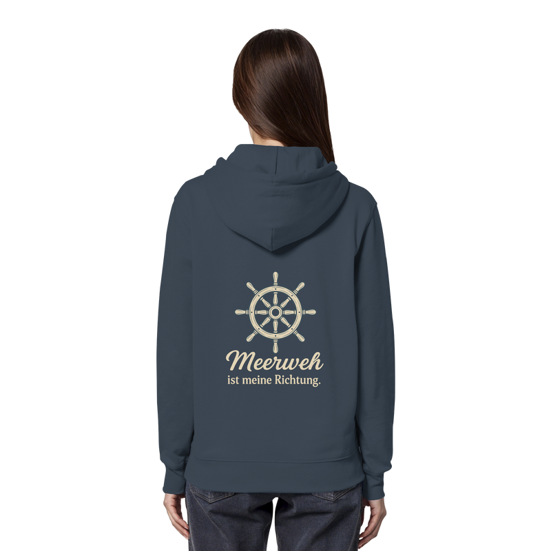 Moin Ahoi – Küstengruß Edition - Organic Hoodie